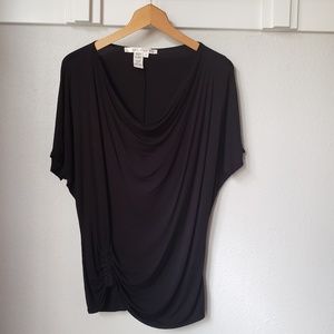 Max Studio black dolman sleeve top